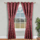 Leaves Room Darkening Washable Blackout Curtain Panels, Set of 2 - Blackout Curtains by Superior