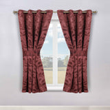 Leaves Room Darkening Washable Blackout Curtain Panels, Set of 2 - Blackout Curtains by Superior