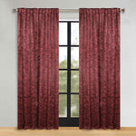 Leaves Room Darkening Back Tabs Blackout Curtain Panels, Set of 2 - Blackout Curtains by Superior