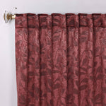 Leaves Room Darkening Back Tabs Blackout Curtain Panels, Set of 2 - Blackout Curtains by Superior
