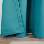Solid Room Darkening Blackout Curtain Panels, Back Tabs, Set of 2 - Blackout Curtains by Superior