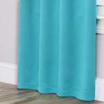Solid Room Darkening Rod Pocket Blackout Curtain Panels, Set of 2 - Blackout Curtains by Superior