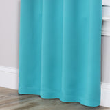 Solid Room Darkening Rod Pocket Blackout Curtain Panels, Set of 2 - Blackout Curtains by Superior