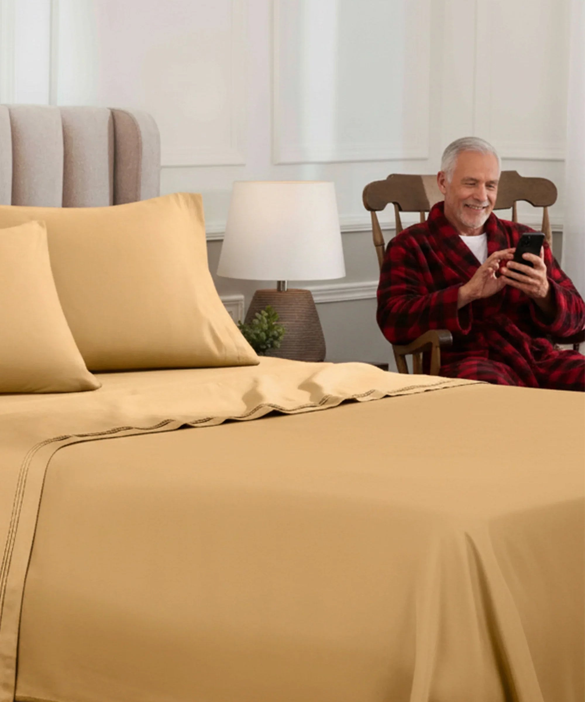 Egyptian Cotton Sheets 1500 Thread Count Set - Sateen, Deep Pocket - Egyptian Cotton Sheet Set by Superior Brand