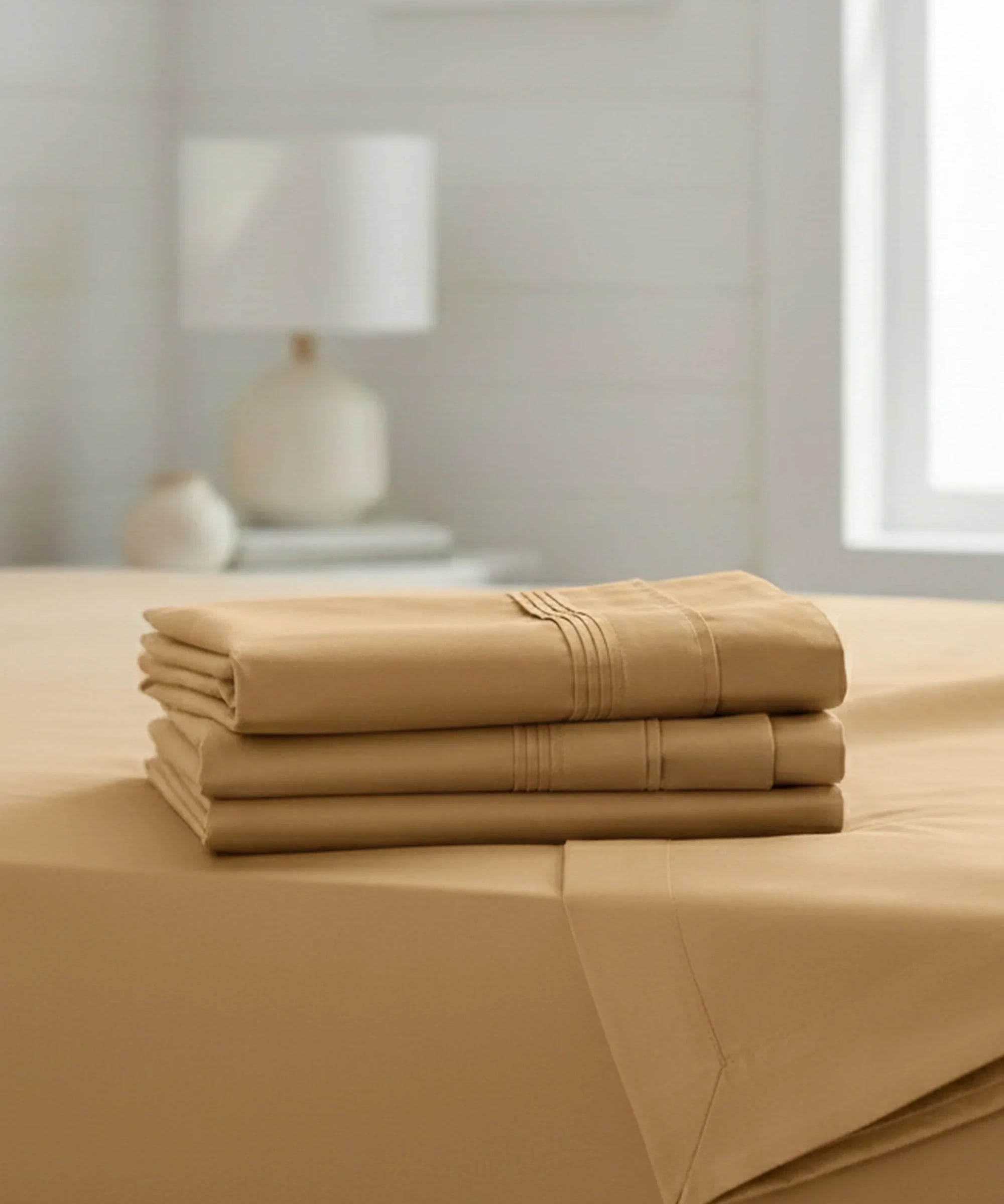 Egyptian Cotton Sheets 1500 Thread Count Set - Sateen, Deep Pocket - Egyptian Cotton Sheet Set by Superior Brand