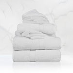 Madison Egyptian Cotton Plush Heavyweight 6 Piece Towel Set - Egyptian Cotton Towel Set by Superior Brand