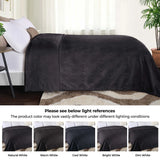 Atka Diamond Fleece Plush Ultra-Soft Fluffy Blanket