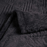 Atka Diamond Fleece Plush Ultra-Soft Fluffy Blanket