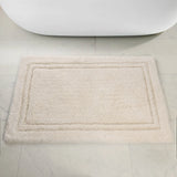 Cotton Solid Non-Skid Washable 2 Piece Bathroom Rug Set - Bath Rugs by Superior Brand