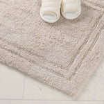 Cotton Solid Non-Skid Washable 2 Piece Bathroom Rug Set - Bath Rugs by Superior Brand