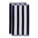 Striped Oversized Cabana Cotton Beach Towel Sets