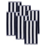 Striped Oversized Cabana Cotton Beach Towel Sets