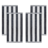 Striped Oversized Cabana Cotton Beach Towel Sets
