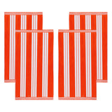 Striped Oversized Cabana Cotton Beach Towel Sets