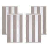 Cabana Stripe Oversized Cotton Beach Towel Set Of 2,4,6 - Beach Towel by Superior