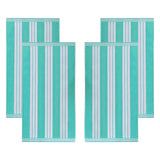 Striped Oversized Cabana Cotton Beach Towel Sets