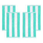 Cabana Stripe Oversized Cotton Beach Towel Set Of 2,4,6 - Beach Towel by Superior