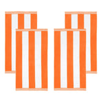 Cabana Stripe Oversized Cotton Beach Towel Set Of 2,4,6 - Beach Towel by Superior