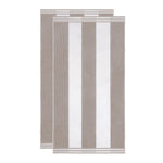 Cabana Stripe Oversized Cotton Beach Towel Set Of 2,4,6 - Beach Towel by Superior