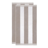 Cabana Stripe Oversized Cotton Beach Towel Set Of 2,4,6 - Beach Towel by Superior