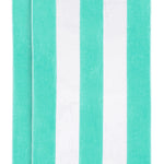 Cabana Stripe Oversized Cotton Beach Towel Set Of 2,4,6 - Beach Towel by Superior