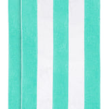 Cabana Stripe Oversized Cotton Beach Towel Set Of 2,4,6 - Beach Towel by Superior