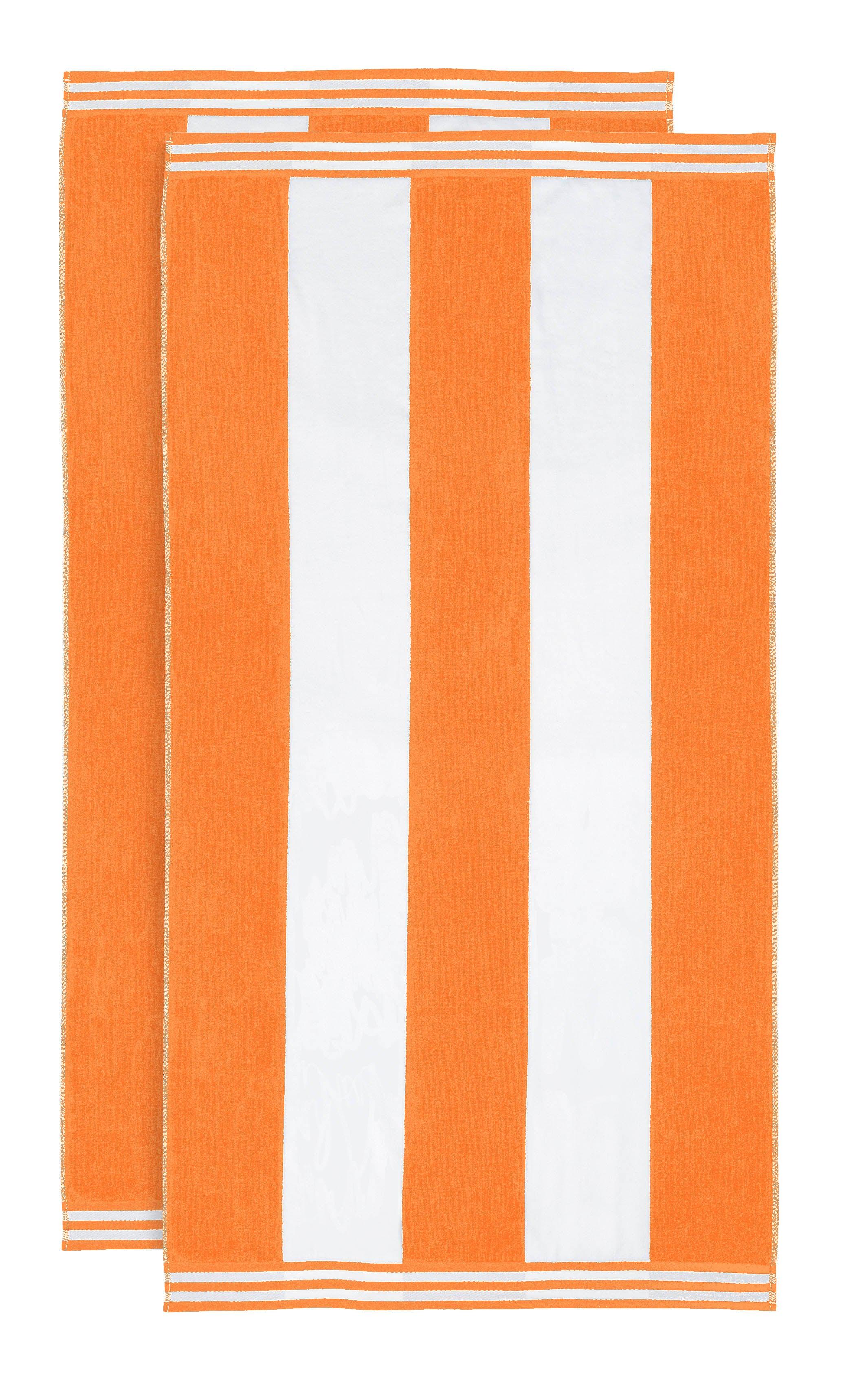 Cabana Stripe Oversized Cotton Beach Towel Set Of 2,4,6 - Beach Towel by Superior