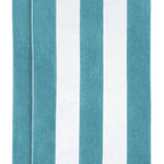 Cabana Stripe Oversized Cotton Beach Towel Set Of 2,4,6 - Beach Towel by Superior