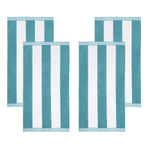 Cabana Stripe Oversized Cotton Beach Towel Set Of 2,4,6 - Beach Towel by Superior