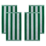 Striped Oversized Cabana Cotton Beach Towel Sets