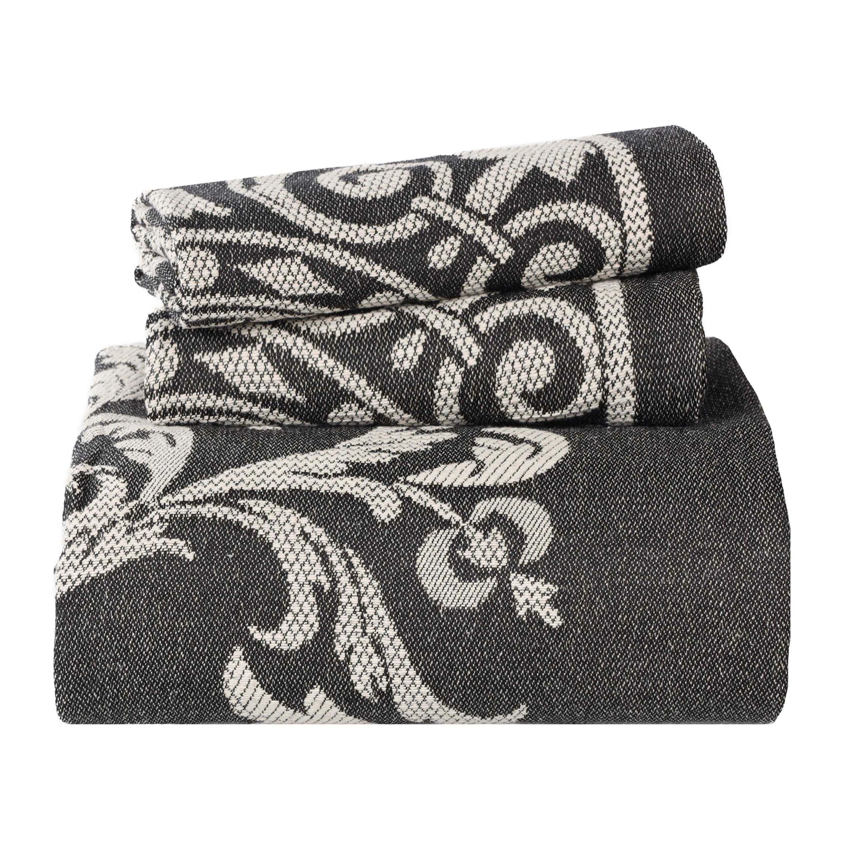Adalie Cotton Blend Woven Jacquard Medallion Bedspread Set - Bedspread by Superior
