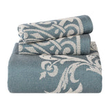 Lightweight Cotton Blend Oversized King Bedspread Sets Adalie Medallion Jacquard