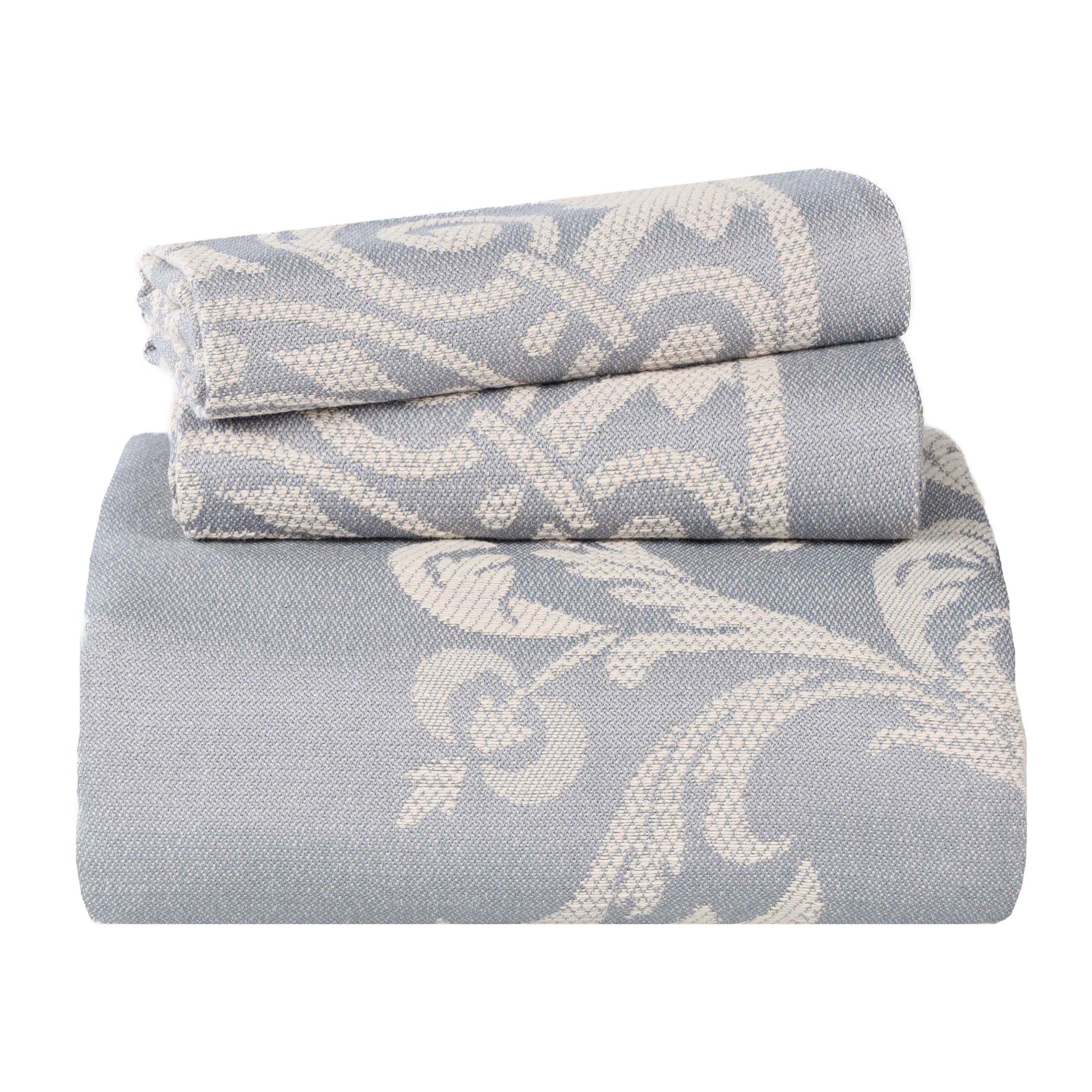 Adalie Cotton Blend Woven Jacquard Medallion Bedspread Set - Bedspread by Superior