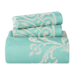 Adalie Cotton Blend Woven Jacquard Medallion Bedspread Set - Bedspread by Superior