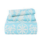 Kymbal Cotton Blend Woven Medallion Jacquard Bedspread Set - Bedspread by Superior