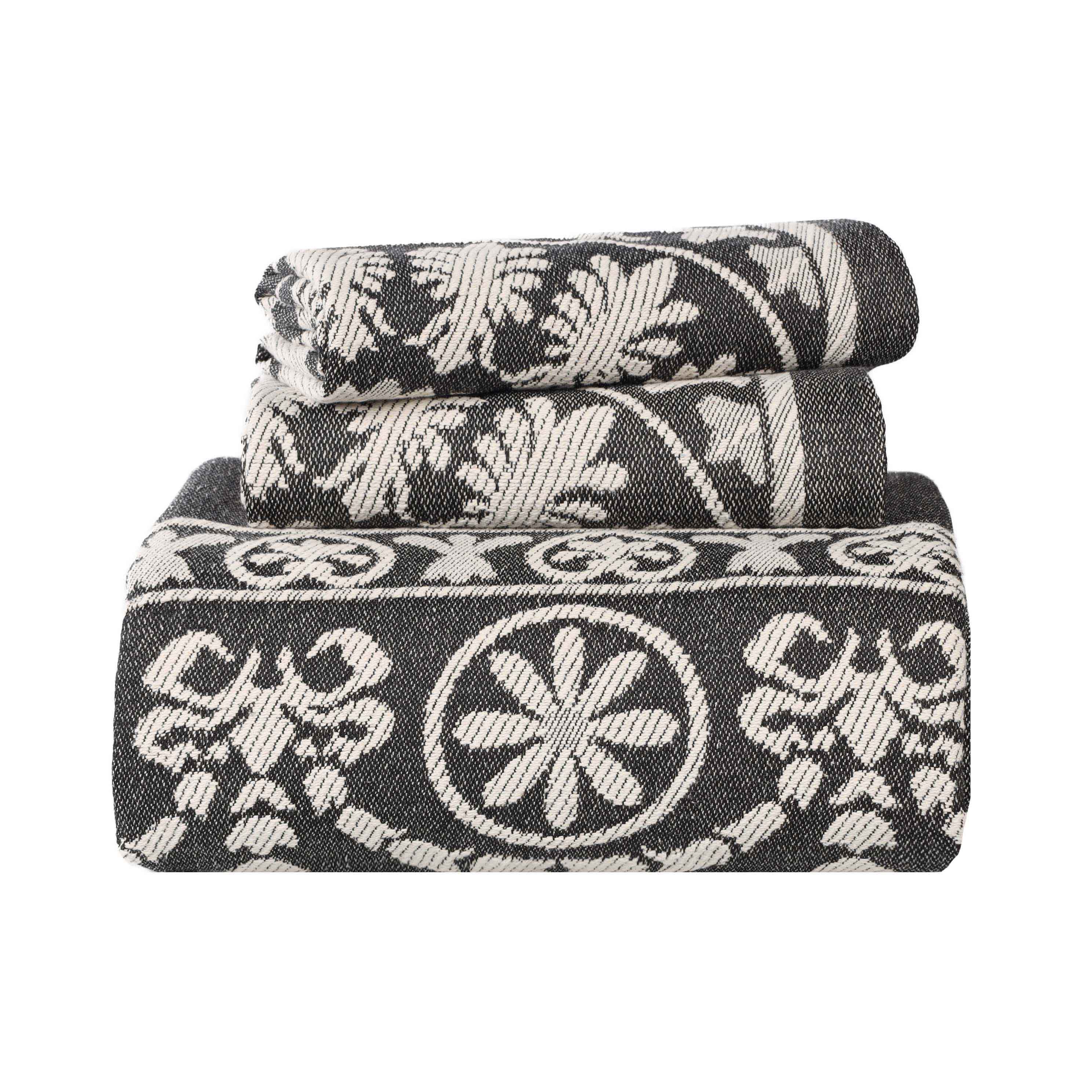 Kymbal Cotton Blend Woven Medallion Jacquard Bedspread Set - Bedspread by Superior