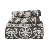 Superior Kymbal Cotton Blend Woven Medallion Jacquard Bedspread Set