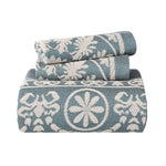 Kymbal Cotton Blend Woven Medallion Jacquard Bedspread Set - Bedspread by Superior
