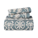 Kymbal Cotton Blend Woven Medallion Jacquard Bedspread Set - Bedspread by Superior