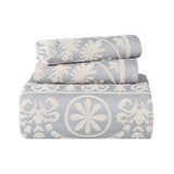 Superior Kymbal Cotton Blend Woven Medallion Jacquard Bedspread Set