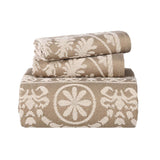 Kymbal Cotton Blend Woven Medallion Jacquard Bedspread Set - Bedspread by Superior