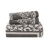 Lyron Cotton Blend Woven Jacquard Floral Scroll Bedspread Set - Bedspread by Superior