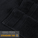 Zero Twist Cotton Ultra-Soft Absorbent Face Towel Washcloth Set of 12 - Face Towel by Superior