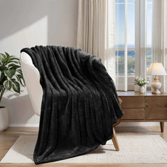 Fleece Plush Medium Weight Fluffy Soft Solid Decorative Blanket - Blanket by Superior Brand