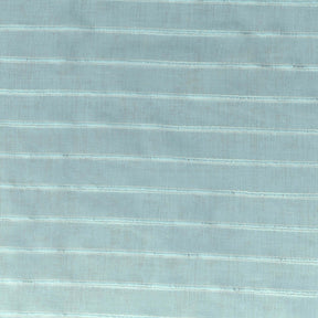 Jackson Striped Sheer Window Curtain Panels - Baby Blue