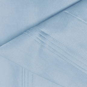 Egyptian Cotton 650 Thread Count Eco-Friendly Solid Sheet Set - BabyBlue