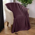 Basketweave Classic Farmhouse All-Season Cotton Blanket - Blanket by Superior Brand
