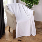 Basketweave Classic Farmhouse All-Season Cotton Blanket - Blanket by Superior Brand