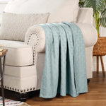 Basketweave Classic Farmhouse All-Season Cotton Blanket - Blanket by Superior