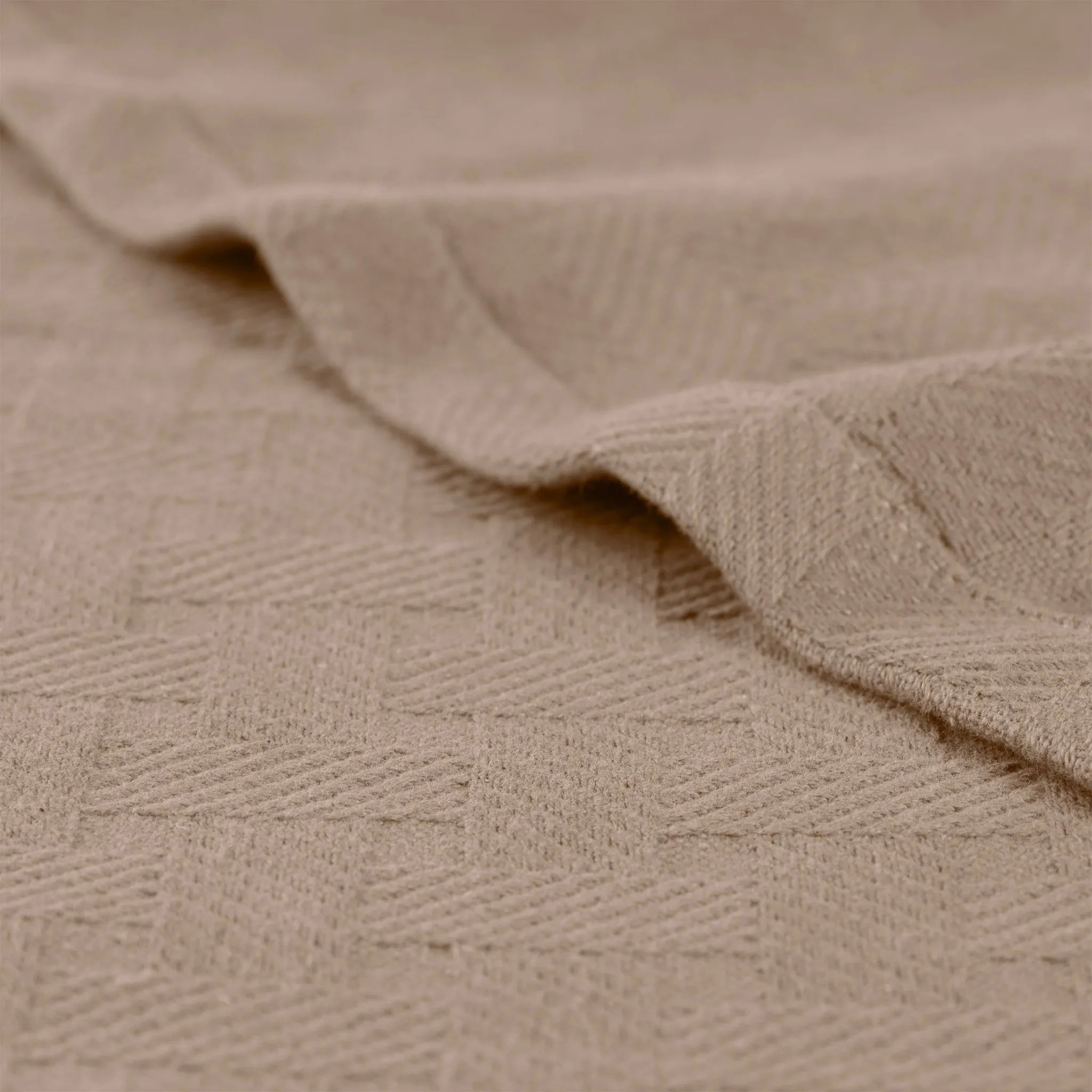 Basketweave Classic Farmhouse All-Season Cotton Blanket - Blanket by Superior Brand